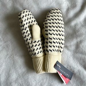 NWT Parkhurst 100% Merino Wool Mittens